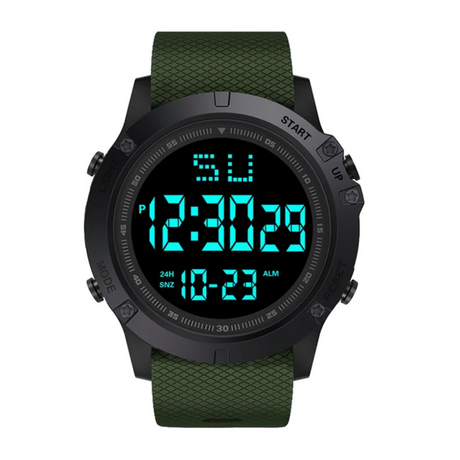 Variant image for Outdoor Digital Watch for Men | Water Resistant, Durable Design with Stopwatch, Alarm, and Night Light-2