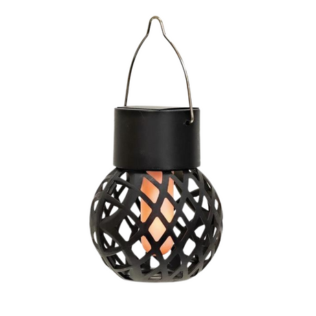 Magical Solar Hanging Lanterns with Flame Effect – Waterproof Outdoor Lighting for Gardens and Patios, 4 Pack-1