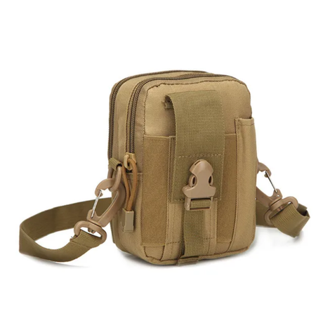 Ultimate Outdoor Hip Bag – Waterproof 1000-Denier Nylon for Hiking and Travel | Versatile Hip Pack with Multiple Compartments-1