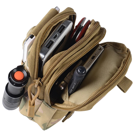 Ultimate Outdoor Hip Bag – Waterproof 1000-Denier Nylon for Hiking and Travel | Versatile Hip Pack with Multiple Compartments-5