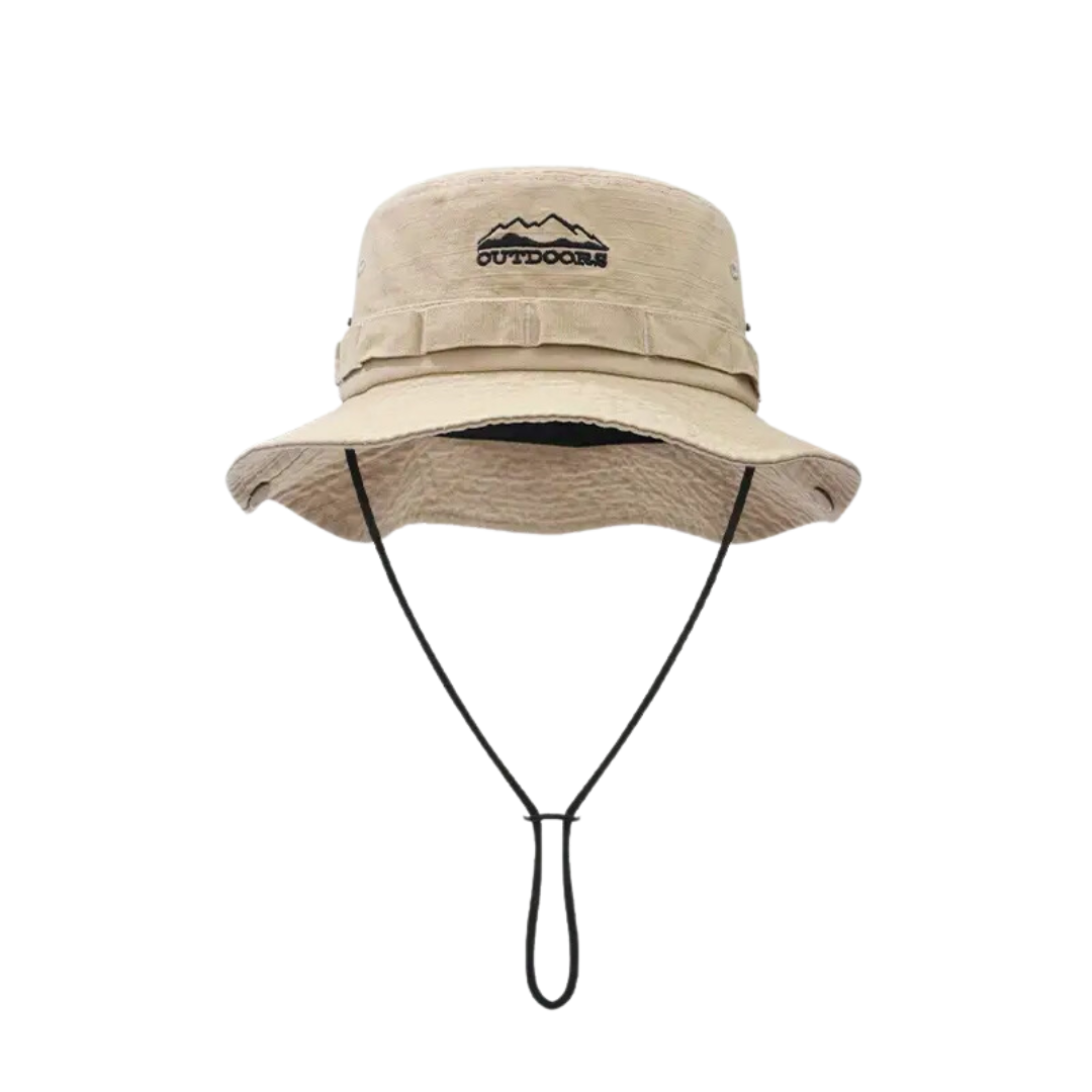 Versatile Outdoor Bucket Hat for Sun Protection | Lightweight, Foldable, 100% Cotton, Unisex, Ideal for Camping and Fishing-1