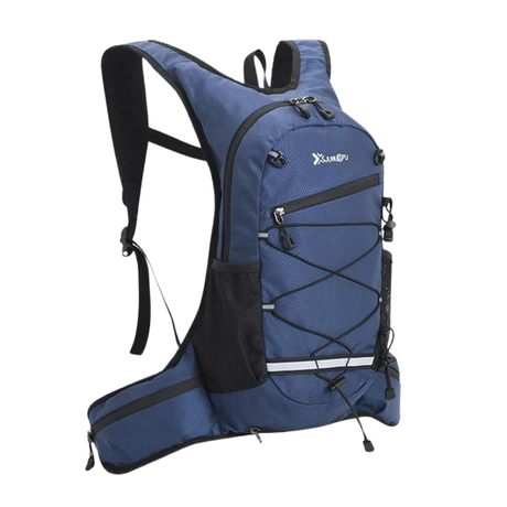Ultimate Outdoor Backpack for Hiking and Biking | Durable, Breathable, Multifunctional Storage with Elastic Rope Design-1