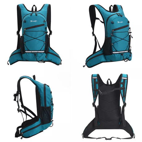 Ultimate Outdoor Backpack for Hiking and Biking | Durable, Breathable, Multifunctional Storage with Elastic Rope Design-6
