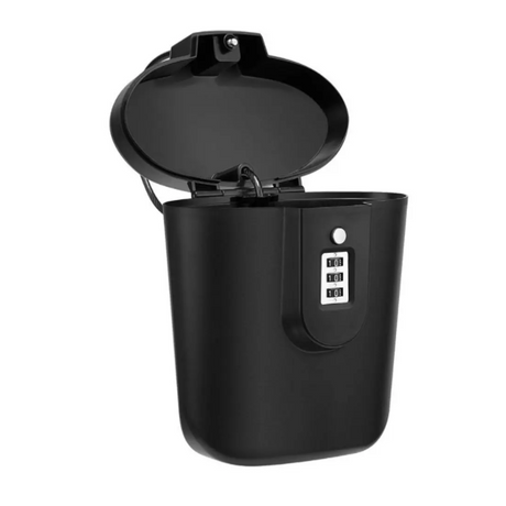 Travel Storage Box with 3-Digit Combination Lock | Compact & Secure for Valuables, Ideal for Beach, Camping, and Festivals-6
