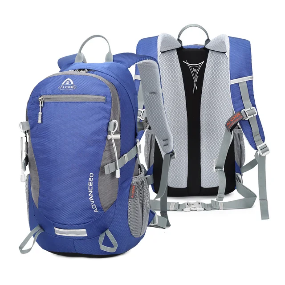 Versatile 20L Hiking Backpack with Laptop Compartment and Rain Cover | Durable Polyester Hiking Gear for Outdoor Adventures-4