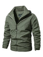 Adventure-Ready Waterproof Men's Jacket | Windproof Nylon with Detachable Hood for Outdoor Activities-1