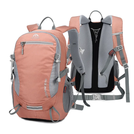 Versatile 20L Hiking Backpack with Laptop Compartment and Rain Cover | Durable Polyester Hiking Gear for Outdoor Adventures-6