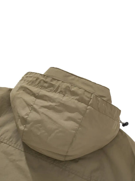 Adventure-Ready Waterproof Men's Jacket | Windproof Nylon with Detachable Hood for Outdoor Activities-5