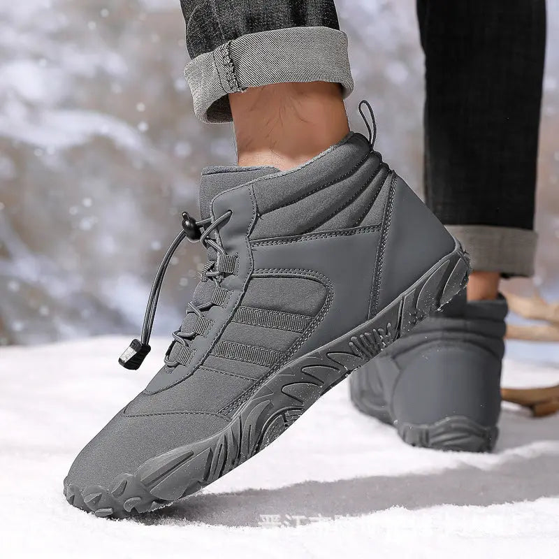 Outdoorhaven Women's Barefoot Winter Shoes | Lightweight, Flexible, Breathable Fabric for Natural Comfort and Support-4