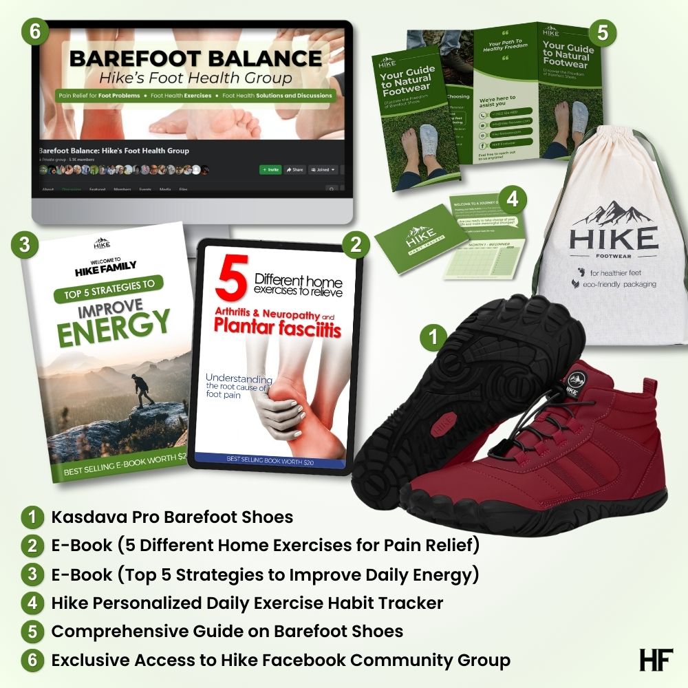 Kasdava Pro Winter Barefoot Shoes | Anti-Slip Unisex Minimalist Design with Wide Toebox for Comfort and Natural Gait-5