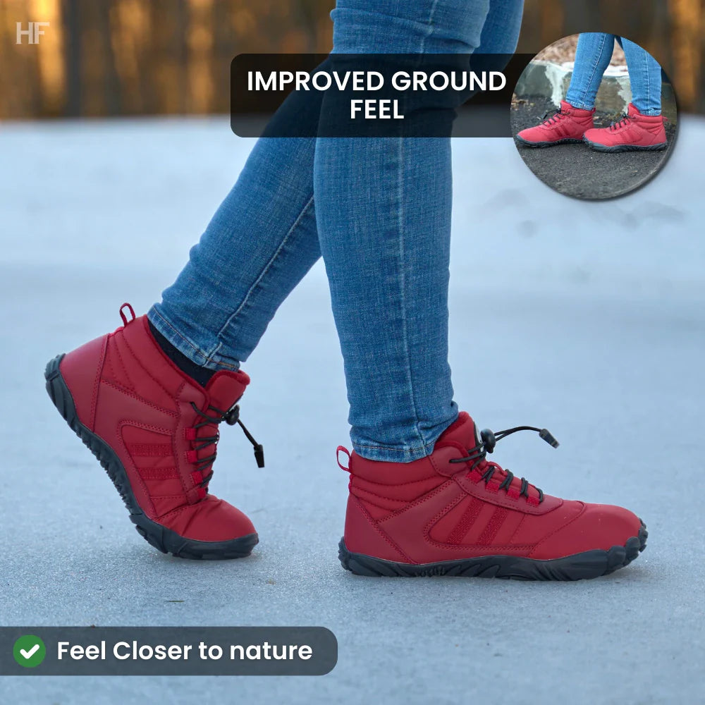 Kasdava Pro Winter Barefoot Shoes | Anti-Slip Unisex Minimalist Design with Wide Toebox for Comfort and Natural Gait-2