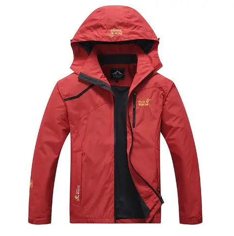Ultimate Waterproof Wind Jacket for Men and Women | Breathable, Lightweight, Detachable Hood, Ergonomic Fit-1