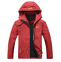 Ultimate Waterproof Wind Jacket for Men and Women | Breathable, Lightweight, Detachable Hood, Ergonomic Fit-1
