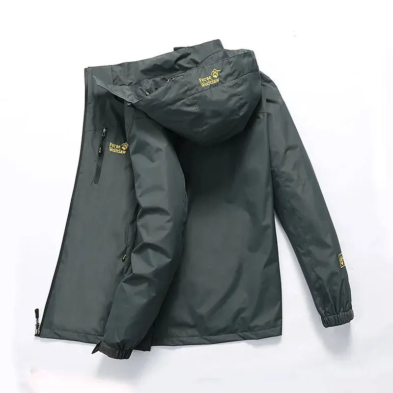 Ultimate Waterproof Wind Jacket for Men and Women | Breathable, Lightweight, Detachable Hood, Ergonomic Fit-5