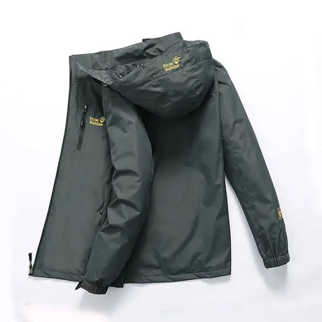 Ultimate Waterproof Wind Jacket for Men and Women | Breathable, Lightweight, Detachable Hood, Ergonomic Fit-5