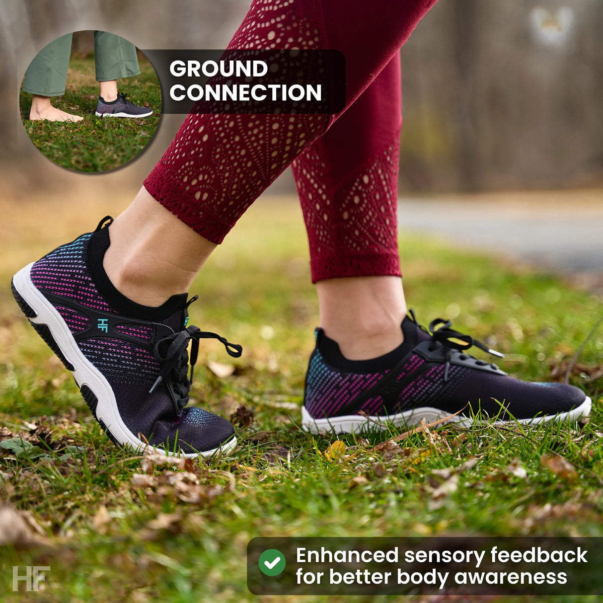Vitality Barefoot Shoes | Breathable Zero Drop Minimalist Footwear for Natural Movement - Unisex-2
