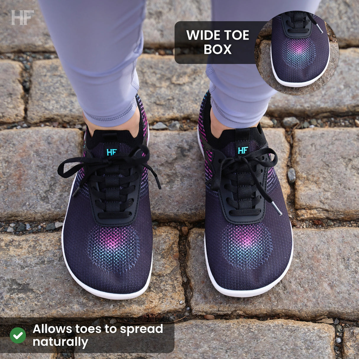 Vitality Barefoot Shoes | Breathable Zero Drop Minimalist Footwear for Natural Movement - Unisex-6