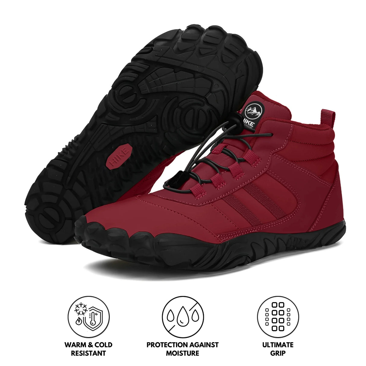 Variant image for Kasdava Pro Winter Barefoot Shoes | Anti-Slip Unisex Minimalist Design with Wide Toebox for Comfort and Natural Gait-4