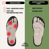 Kasdava Pro Winter Barefoot Shoes | Anti-Slip Unisex Minimalist Design with Wide Toebox for Comfort and Natural Gait-3