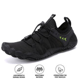 Caspian Adventure Barefoot Shoes | Ultra-Lightweight Unisex Outdoor Footwear with Flexible 4 mm Sole and Wide Toe Box-1