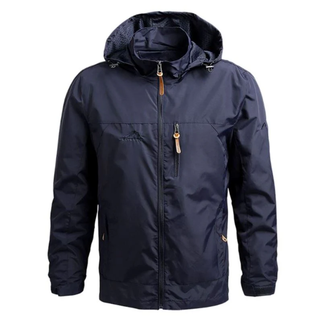 Variant image for Outdoorhaven Lightweight Waterproof Rain Jacket with Hood | Windproof, Packable for All Outdoor Activities-4
